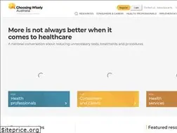 Sites similar to choosingwisely.org.au