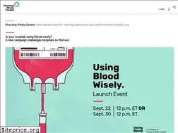 Sites similar to choosingwiselycanada.org