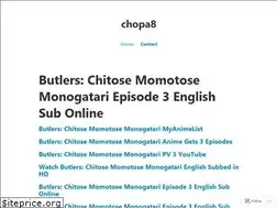 Sites similar to chopa8.wordpress.com