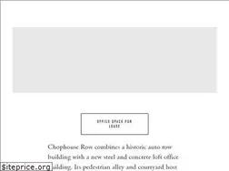 Sites similar to chophouserow.com