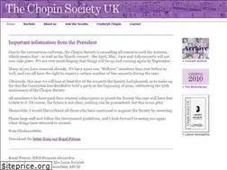 Sites similar to chopin-society.org.uk