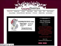 Sites similar to chopintheatre.com