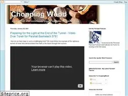 Sites similar to choppingwood.blogspot.com