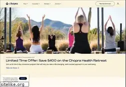 Sites similar to chopra.com