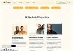 Sites similar to chopracentermeditation.com