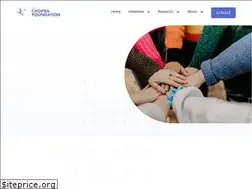 Sites similar to choprafoundation.com
