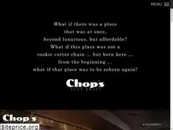 Sites similar to chopscitygrill.com