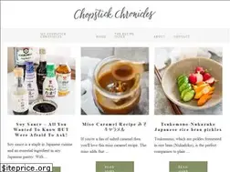 Sites similar to chopstickchronicles.com