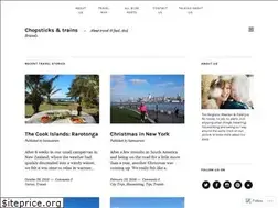 Sites similar to chopsticksandtrains.com