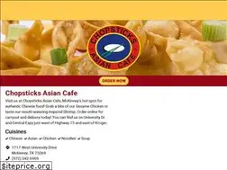 Sites similar to chopsticksasiancafetx.com