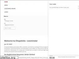 Sites similar to chopsticksleominsterma.com
