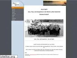 Sites similar to chor-joyandspirit.de