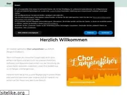 Sites similar to chor-lampenfieber.de