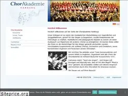 Sites similar to chorakademie-hh.de