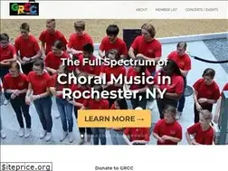 Sites similar to choral-rochester.org