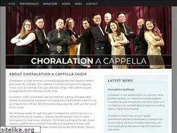 Sites similar to choralation.com