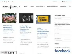 Sites similar to choralclarity.com