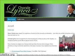 Sites similar to choralelyrica.com