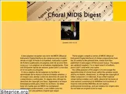 Sites similar to choralmidisdigest.com