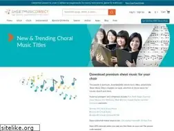 Sites similar to choralmusicdirect.com
