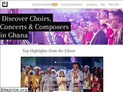 Sites similar to choralmusicghana.com