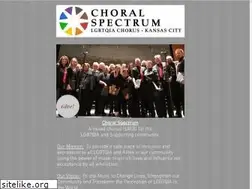 Sites similar to choralspectrumkc.org