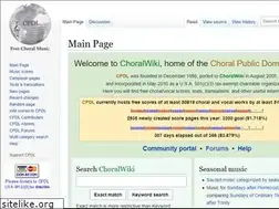 Sites similar to choralwiki.org