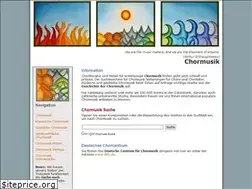 Sites similar to chorcentrum.de