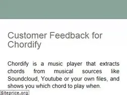 Sites similar to chordify.uservoice.com