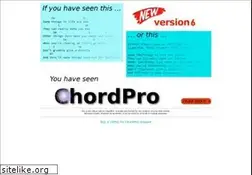 Sites similar to chordpro.org