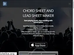 Sites similar to chordsheet-maker.com