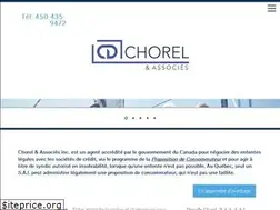 Sites similar to chorel.ca