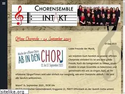 Sites similar to chorensemble-intakt.de
