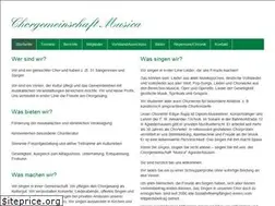 Sites similar to chorgemeinschaftmusica.de