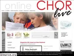 Sites similar to chorliveonline.cvnrw.de