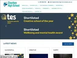 Sites similar to chorltonhigh.manchester.sch.uk