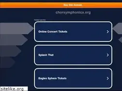 Sites similar to chorsymphonica.org