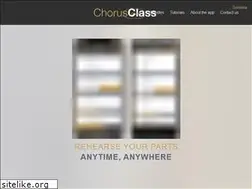 Sites similar to chorusclass.com