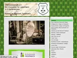 Sites similar to chorvereinbnote.de
