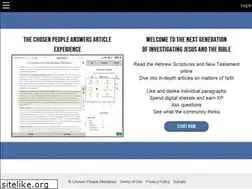 Sites similar to chosenpeopleanswers.com