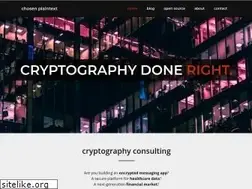 Sites similar to chosenplaintext.ca