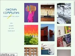 Sites similar to chosescommunes.com