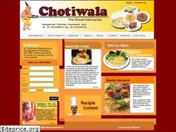 Sites similar to chotiwalarestaurant.com
