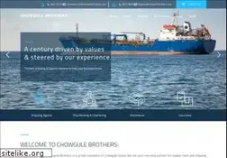 Sites similar to chowgulebrothers.com