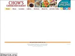 Sites similar to chowschinese.com
