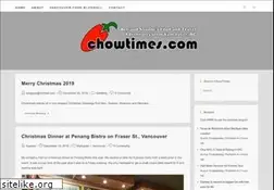 Sites similar to chowtimes.com