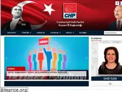 Sites similar to chpkayseri.org.tr