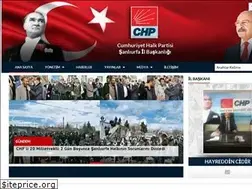 Sites similar to chpsanliurfa.org.tr