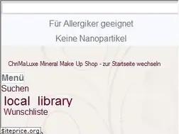 Sites similar to chrimaluxe-minerals.de