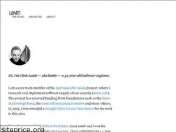 Sites similar to chris-lamb.co.uk